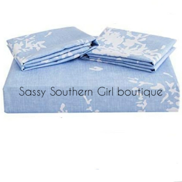 ⭐🆕 Country French blue floral duvet set - Picture 6 of 8